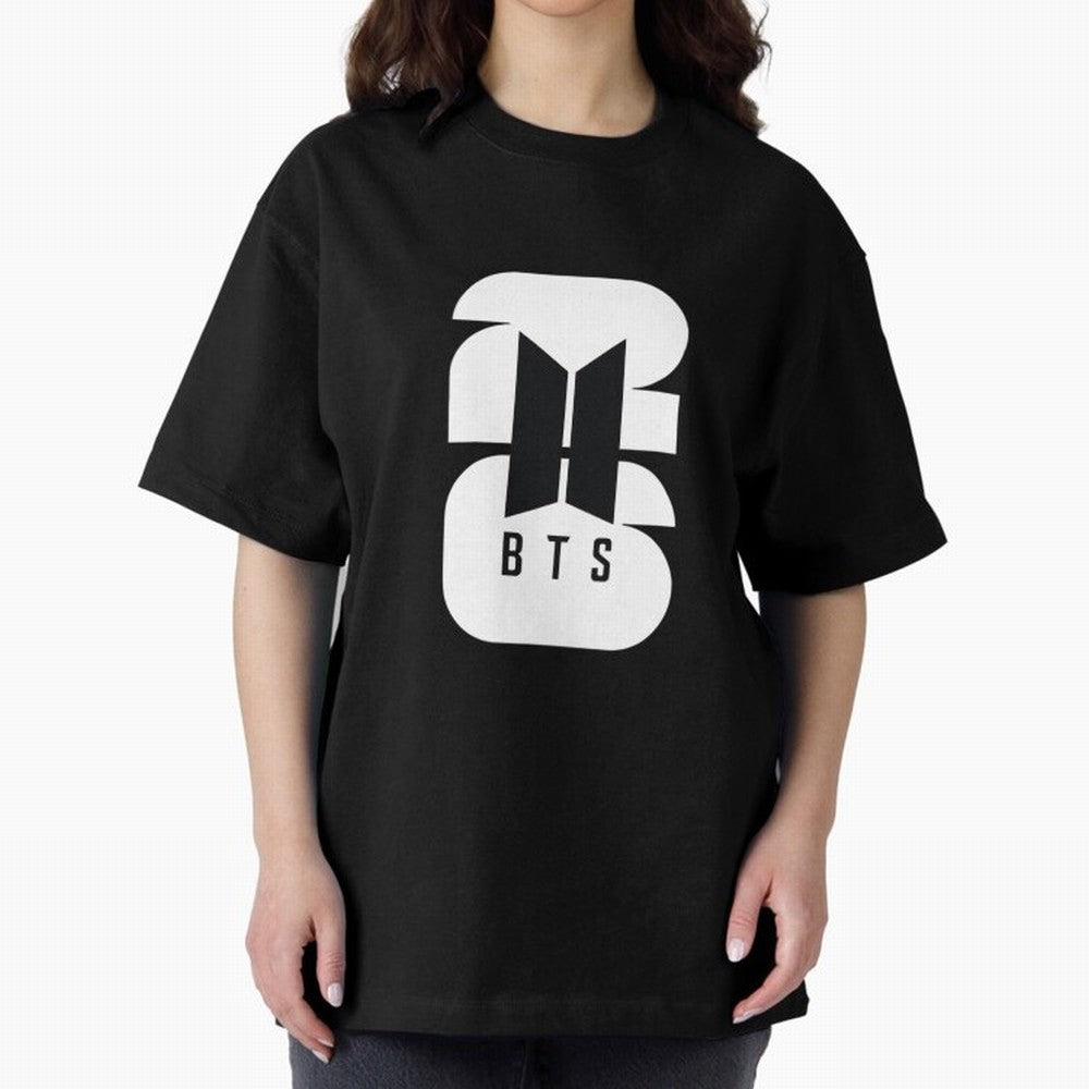 BTS and World Cup Logo - Classic Black and White Edition Classic T-Shirt Bring Global Football Passion for FIFA World Cup 2026 Group Stage, Driven by Neymar, Argentina and Brazil, Global Supporter Spirit, Legendary Goals, National Colors and