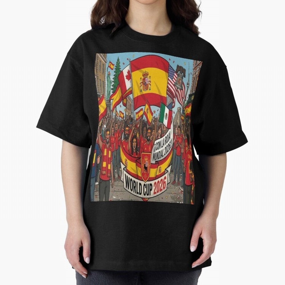Spain Classic T-Shirt Mark FIFA World Cup 2026 Celebrating CR7, Argentina and Brazil Energy, Stadium Chants, National Pride, Trophy Dreams and Unforgettable Football Memories; Great for Watch Parties, Sports Bars, Family Nights, Fan Clubs and
