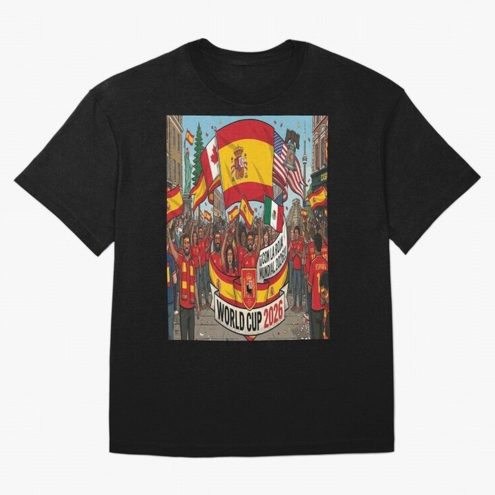 Spain Classic T-Shirt Mark FIFA World Cup 2026 Celebrating CR7, Argentina and Brazil Energy, Stadium Chants, National Pride, Trophy Dreams and Unforgettable Football Memories; Great for Watch Parties, Sports Bars, Family Nights, Fan Clubs and