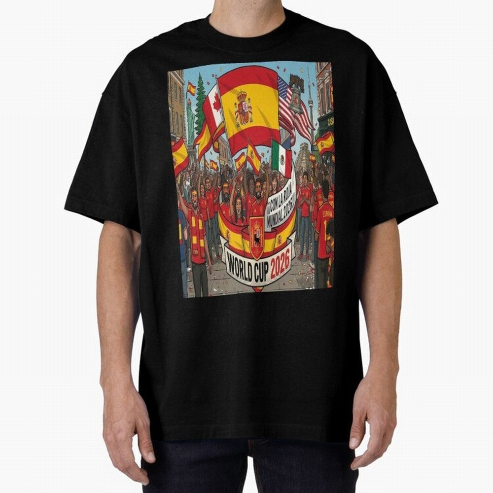 Spain Classic T-Shirt Mark FIFA World Cup 2026 Celebrating CR7, Argentina and Brazil Energy, Stadium Chants, National Pride, Trophy Dreams and Unforgettable Football Memories; Great for Watch Parties, Sports Bars, Family Nights, Fan Clubs and