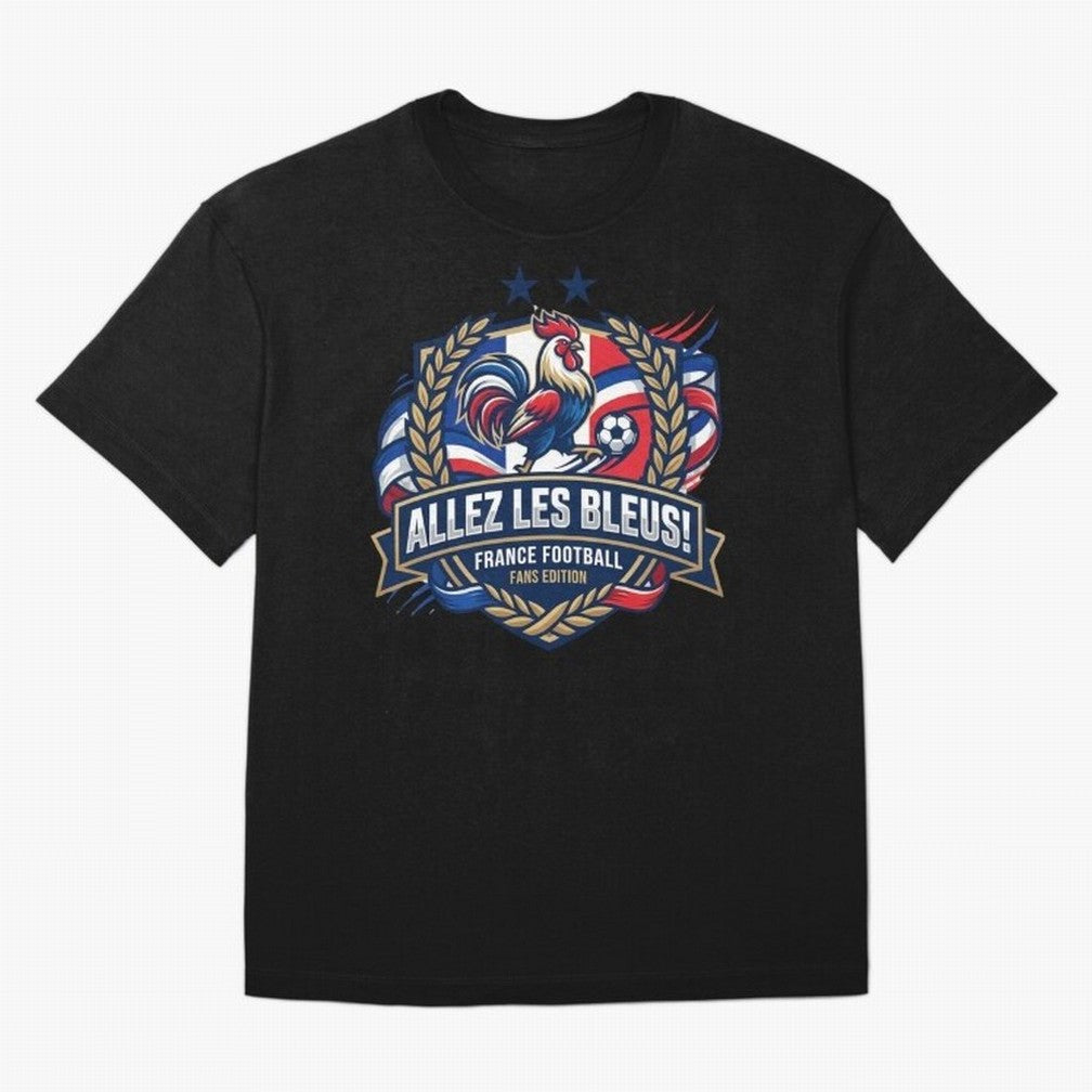 France Fan Art for World Cup 2026 Classic T-Shirt Support Your Favorite Stars during FIFA World Cup 2026 USA Canada Mexico for Fans of Mbappe and Neymar and Spain, Bringing Football History, Final Match Energy, Crowd Noise and Once in a Lifetime