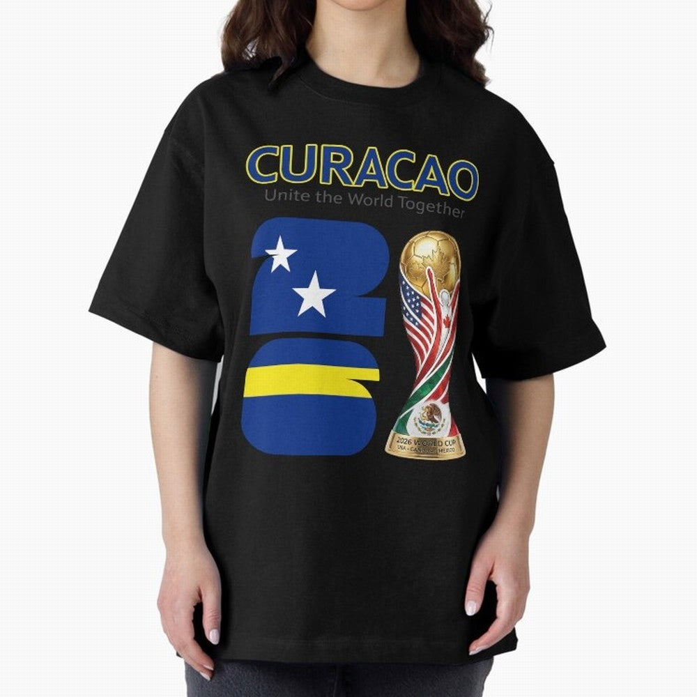 World Cup 2026, IMG 028, CURACAO 001 Classic T-Shirt Celebrate National Team Dreams in Global Football Passion for FIFA World Cup 2026 Group Stage, Capturing CR7, Brazil, Vintage Soccer Flavor, Modern Football Stars, National Flags and Final Night