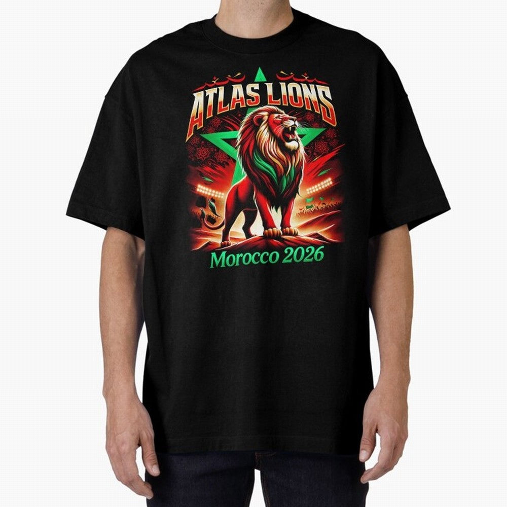 Morocco Football Fan Classic T-Shirt Represent Fans Who Live for FIFA World Cup 2026 Filled with Haaland and Mbappe, Argentina Energy, Retro Football Energy, Iconic Rivalries, Trophy Chase Drama and Stadium Atmosphere; Built for Supporters Chasing