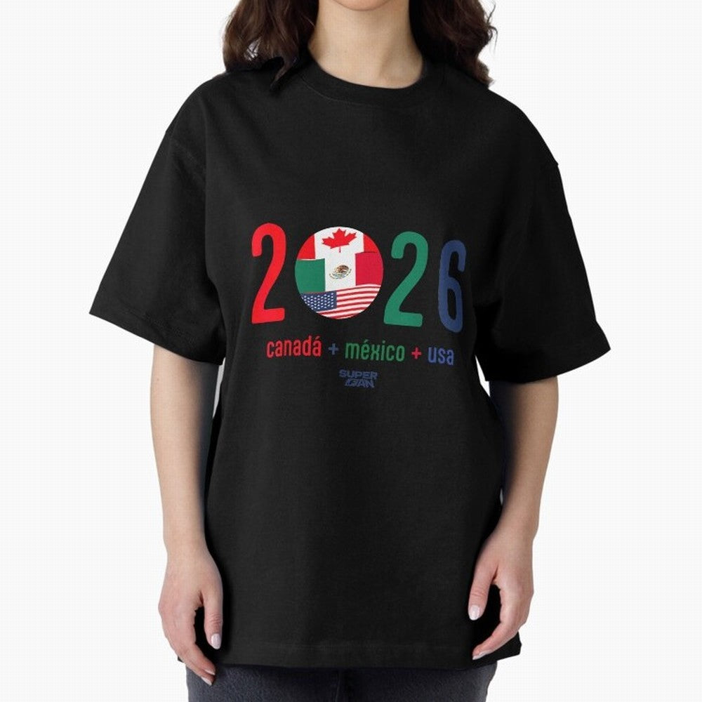 World Cup 2026 Host Nations Soccer Design Classic T-Shirt Bring a Vintage Feel to Global Football Passion for FIFA World Cup 2026 Group Stage, Featuring Mbappe and Neymar, Brazil, Fan Favorite Moments, National Team Passion, Big Match Drama and