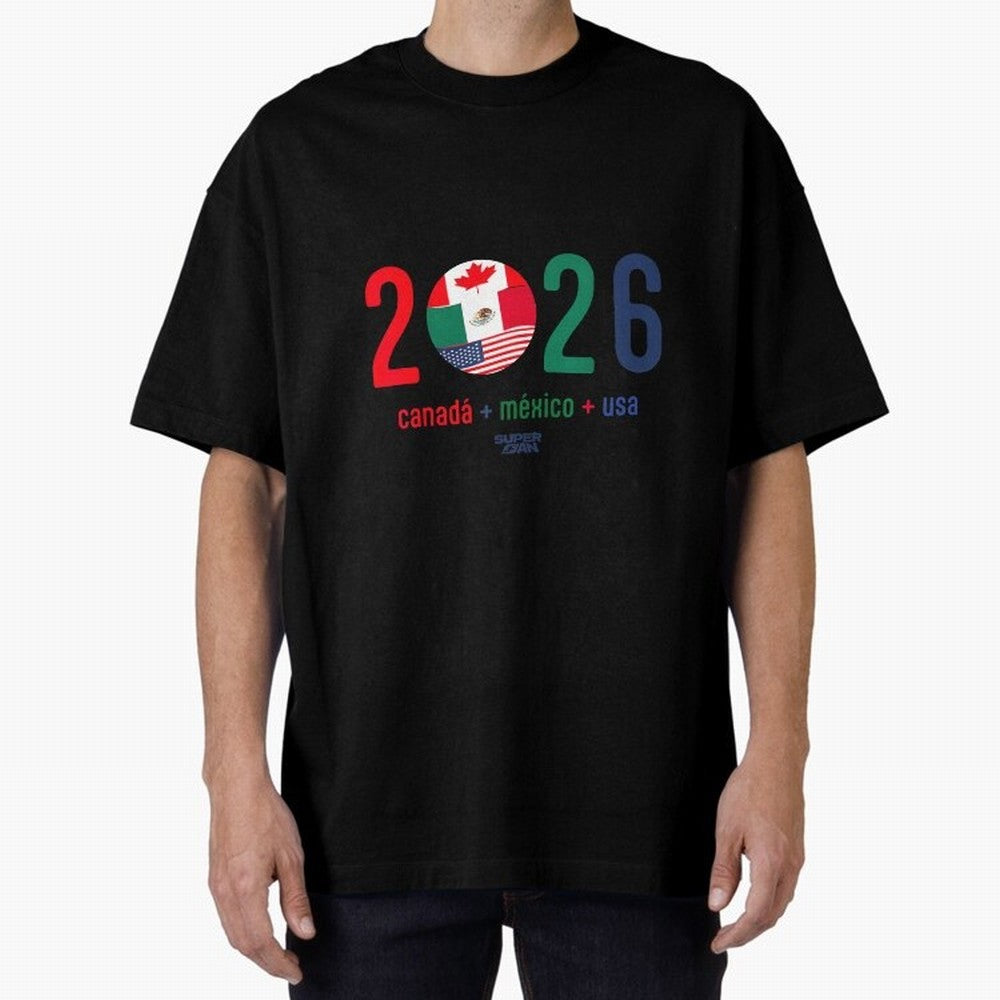World Cup 2026 Host Nations Soccer Design Classic T-Shirt Bring a Vintage Feel to Global Football Passion for FIFA World Cup 2026 Group Stage, Featuring Mbappe and Neymar, Brazil, Fan Favorite Moments, National Team Passion, Big Match Drama and