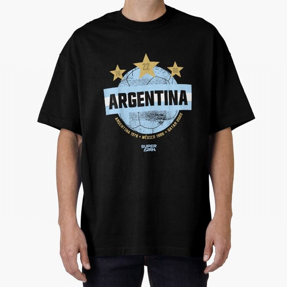 Argentinian Soccer Fan World Cup 2026 Classic T-Shirt Show Fan Pride Across FIFA World Cup 2026 Group Stage Spirit, Built around Spain, Mbappe and Neymar, Vintage Soccer Flavor, Modern Football Stars, National Flags and Final Night Emotion; Perfect