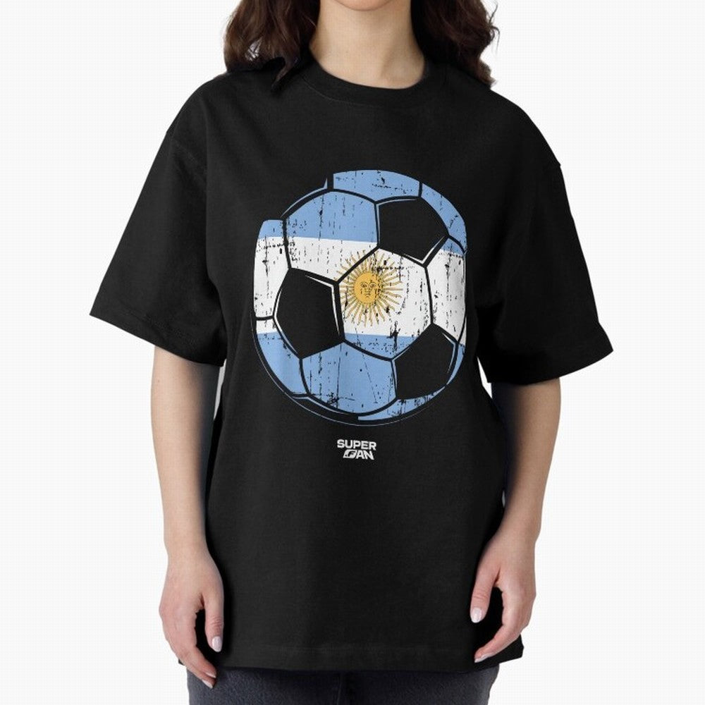 Argentinian Soccer Fan World Cup 2026 Classic T-Shirt Honor Football Greatness during FIFA World Cup 2026 Group Stage for Fans of Messi, CR7 and Mbappe and Portugal, Bringing Vintage Soccer Flavor, Modern Football Stars, National Flags and Final