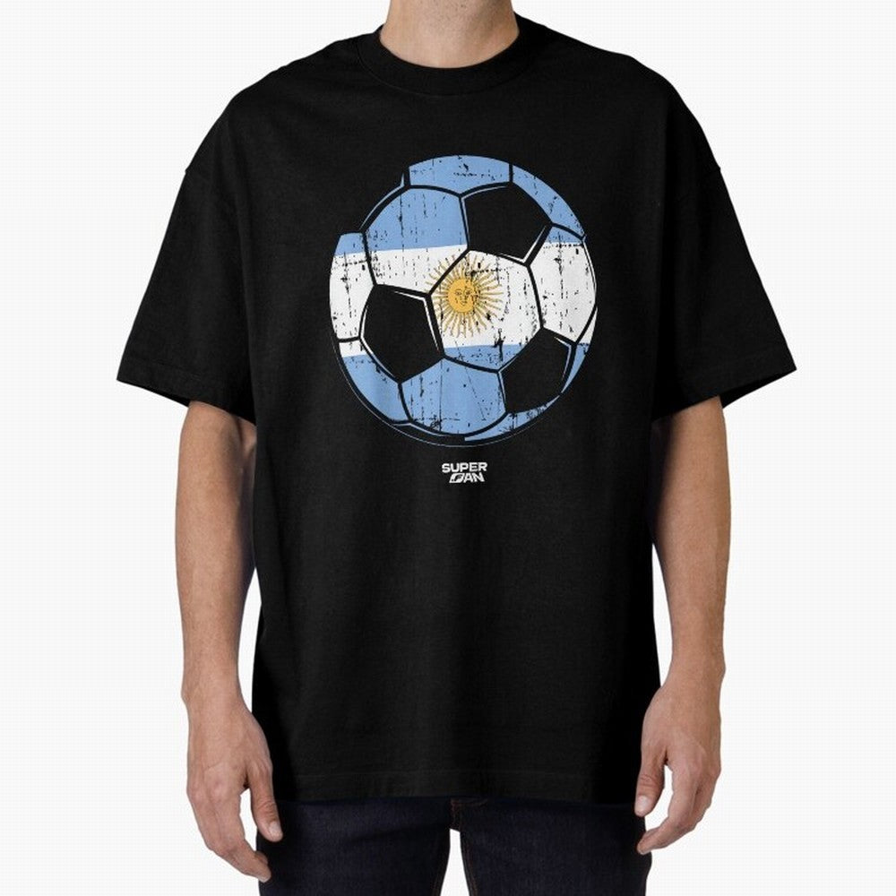Argentinian Soccer Fan World Cup 2026 Classic T-Shirt Honor Football Greatness during FIFA World Cup 2026 Group Stage for Fans of Messi, CR7 and Mbappe and Portugal, Bringing Vintage Soccer Flavor, Modern Football Stars, National Flags and Final