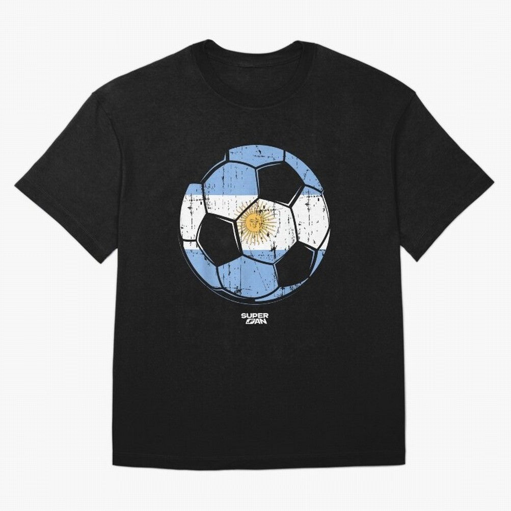 Argentinian Soccer Fan World Cup 2026 Classic T-Shirt Honor Football Greatness during FIFA World Cup 2026 Group Stage for Fans of Messi, CR7 and Mbappe and Portugal, Bringing Vintage Soccer Flavor, Modern Football Stars, National Flags and Final