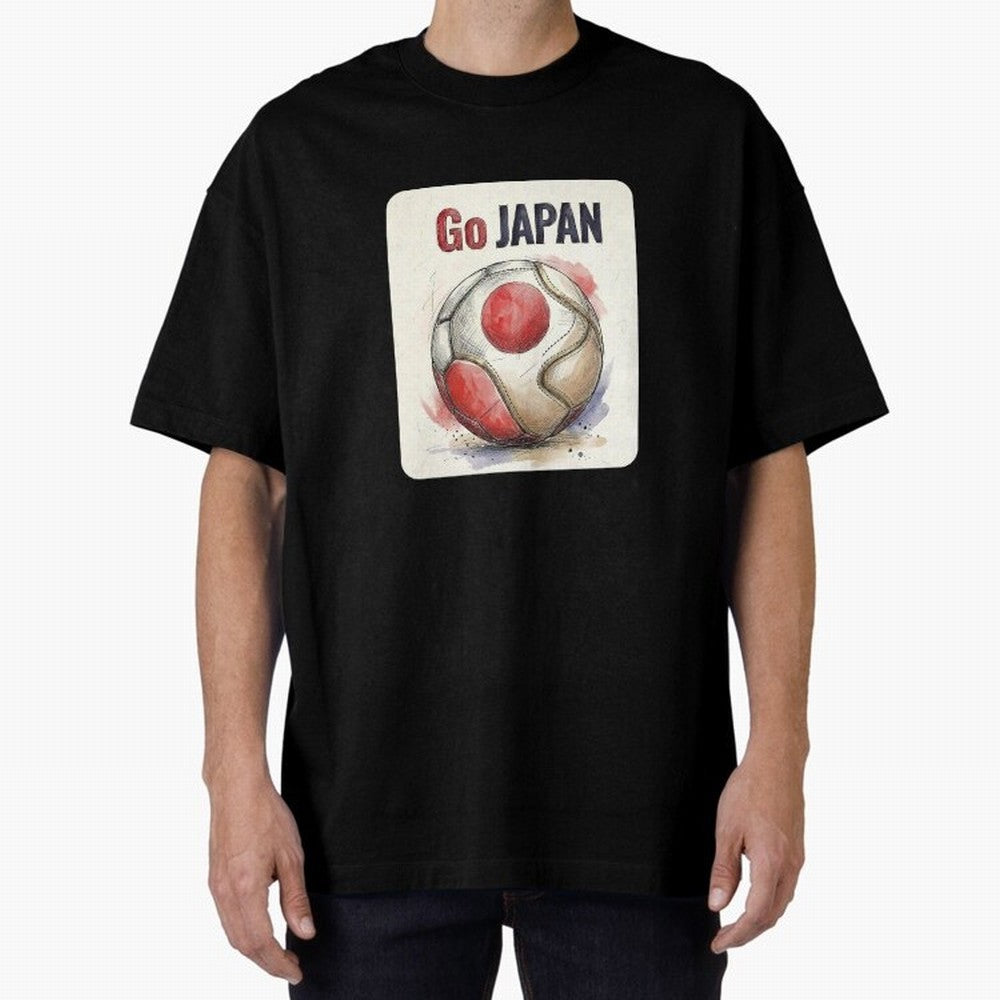 Go Japan Soccer Ball Flag | Japanese Football Fan Graphic Tee Classic T-Shirt Celebrate the Biggest Stage of the FIFA World Cup 2026 Journey through Haaland and Mbappe Highlights, Portugal Pride, Goal Celebration Energy, Supporter Heritage,