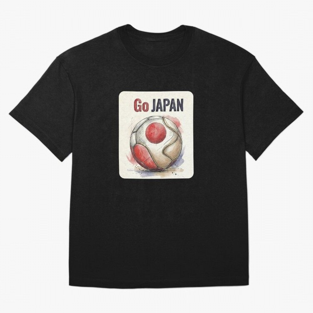 Go Japan Soccer Ball Flag | Japanese Football Fan Graphic Tee Classic T-Shirt Celebrate the Biggest Stage of the FIFA World Cup 2026 Journey through Haaland and Mbappe Highlights, Portugal Pride, Goal Celebration Energy, Supporter Heritage,