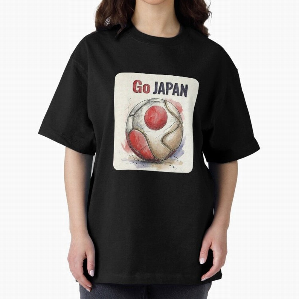 Go Japan Soccer Ball Flag | Japanese Football Fan Graphic Tee Classic T-Shirt Celebrate the Biggest Stage of the FIFA World Cup 2026 Journey through Haaland and Mbappe Highlights, Portugal Pride, Goal Celebration Energy, Supporter Heritage,