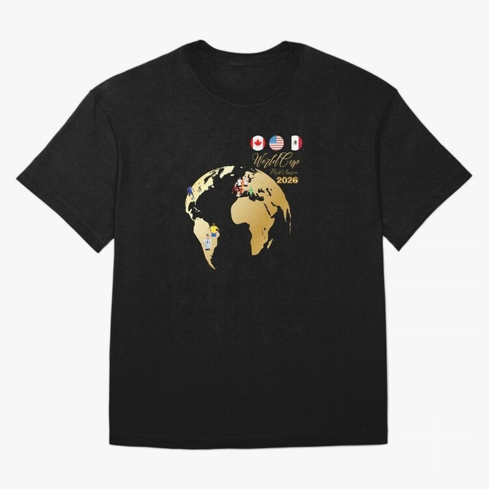 World Cup 2026 T-Shirt_70890629 Classic T-Shirt Remember the FIFA World Cup 2026 USA Canada Mexico Journey through Messi, CR7 and Mbappe Highlights, Portugal Pride, Vintage Soccer Flavor, Modern Football Stars, National Flags and Final Night