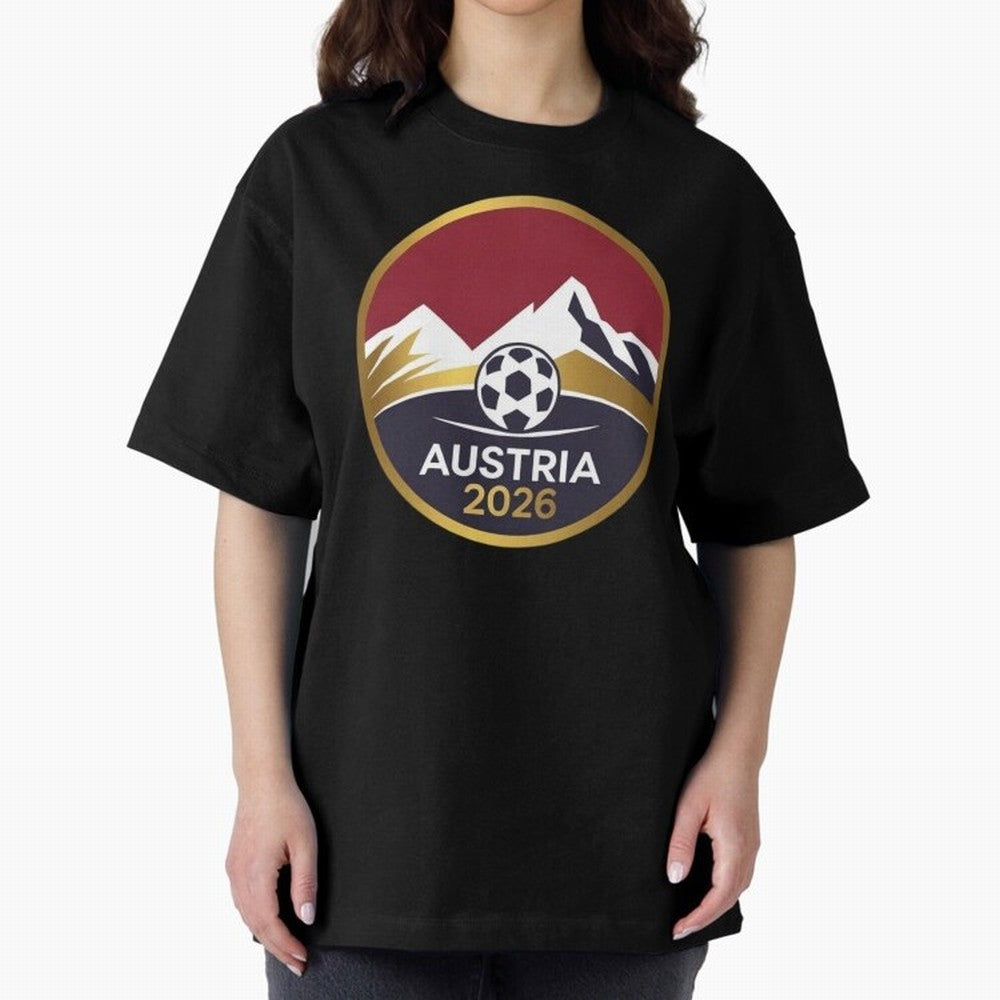 Austria 2026 Classic T-Shirt Enjoy the Biggest Football Party of FIFA World Cup 2026 USA Canada Mexico for Fans of Haaland and Mbappe and Brazil, Bringing Fan Favorite Moments, National Team Passion, Big Match Drama and Soccer History; Created for