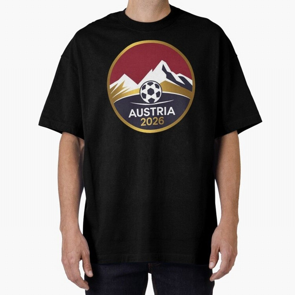 Austria 2026 Classic T-Shirt Enjoy the Biggest Football Party of FIFA World Cup 2026 USA Canada Mexico for Fans of Haaland and Mbappe and Brazil, Bringing Fan Favorite Moments, National Team Passion, Big Match Drama and Soccer History; Created for