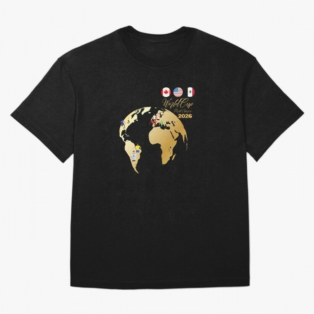 World Cup 2026 T-Shirt_70890629 Classic T-Shirt Capture Match Day Hype around FIFA World Cup 2026, Cristiano Ronaldo, Haaland and CR7, Argentina and Brazil, Retro Football Energy, Iconic Rivalries, Trophy Chase Drama and Stadium Atmosphere; Ideal