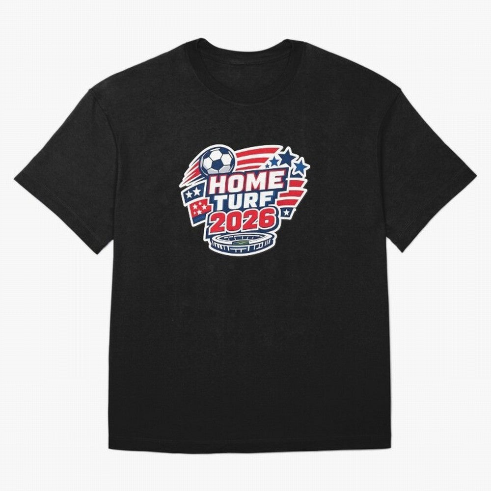 USA FIFA WORLD CUP 2026 ¨C Home Turf Soccer Style Classic T-Shirt Bring a Champion Mindset to Global Football Passion for FIFA World Cup 2026, with Messi, CR7 and Mbappe, Spain and Netherlands, Tournament Hype, Historic Matchups, Family Viewing