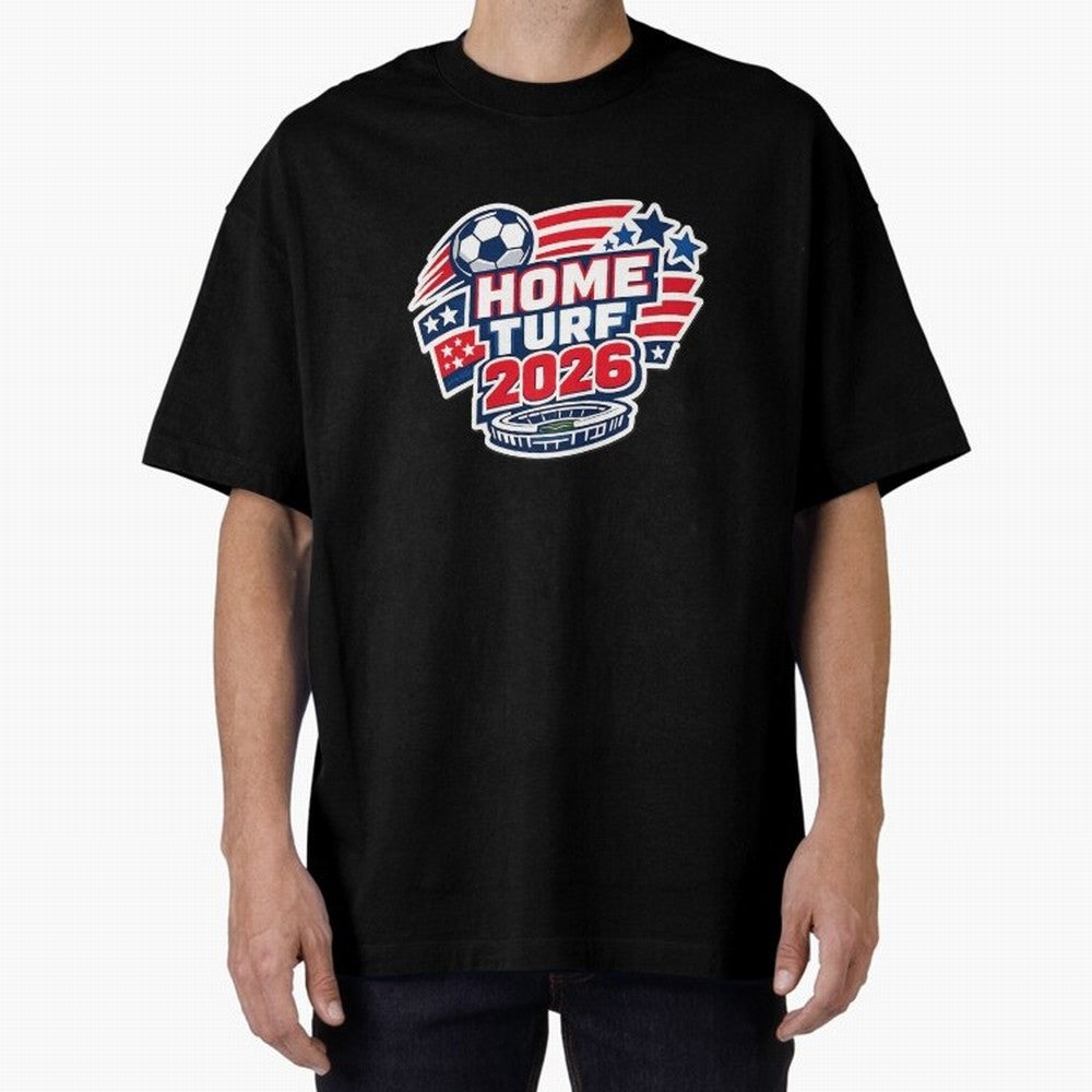 USA FIFA WORLD CUP 2026 ¨C Home Turf Soccer Style Classic T-Shirt Bring a Champion Mindset to Global Football Passion for FIFA World Cup 2026, with Messi, CR7 and Mbappe, Spain and Netherlands, Tournament Hype, Historic Matchups, Family Viewing