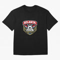Global Cup 2026 Host City Badge Atlanta Classic T-Shirt Make Your Look Match Global Football Passion for FIFA World Cup 2026, Centered on Messi and Cristiano Ronaldo, France and Portugal, Football Festival Excitement, Trophy Ambitions, Country