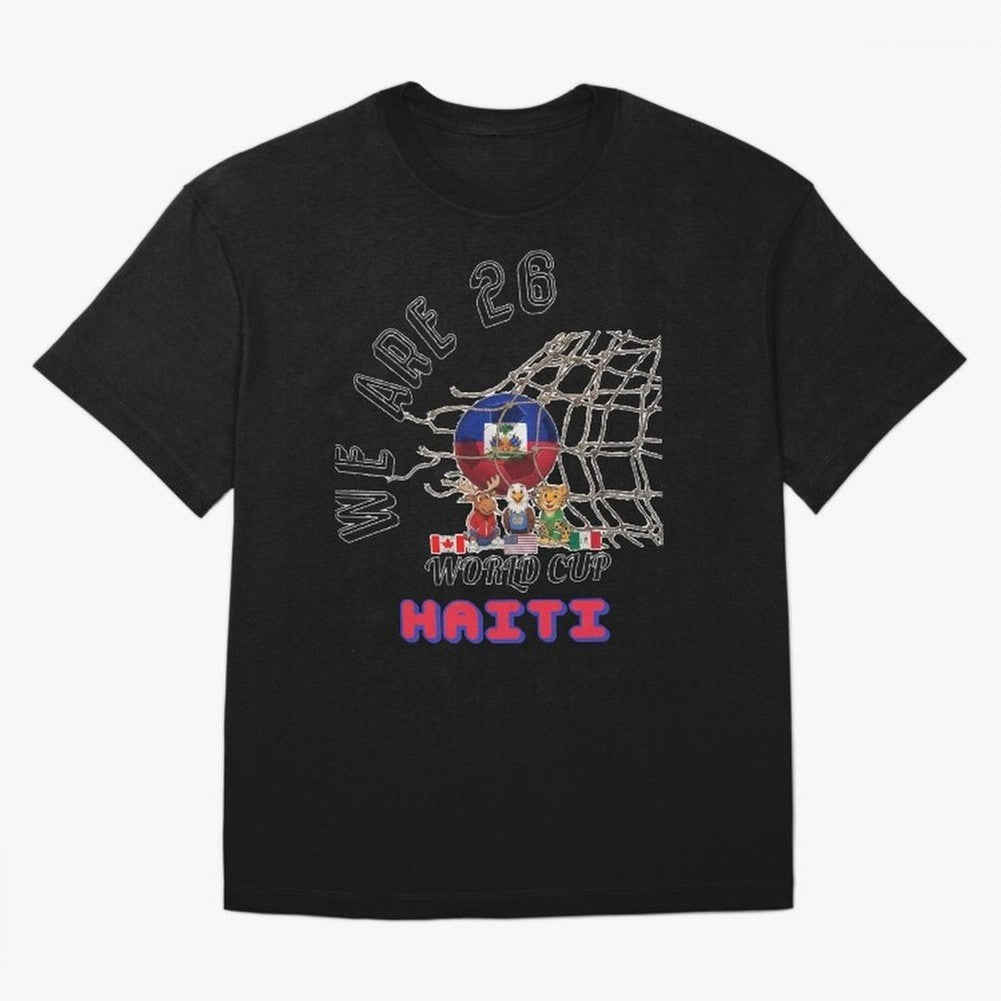 World cup 26 - Haiti Classic T-Shirt Represent Fans Who Live for Match Day Hype around FIFA World Cup 2026 Group Stage, Messi, Germany, Goal Celebration Energy, Supporter Heritage, Football Icons and Worldwide Tournament Joy; Perfect for Fans,