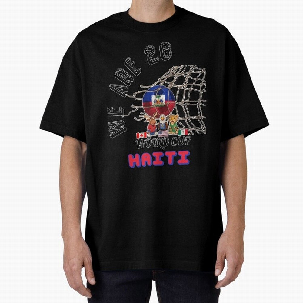 World cup 26 - Haiti Classic T-Shirt Represent Fans Who Live for Match Day Hype around FIFA World Cup 2026 Group Stage, Messi, Germany, Goal Celebration Energy, Supporter Heritage, Football Icons and Worldwide Tournament Joy; Perfect for Fans,