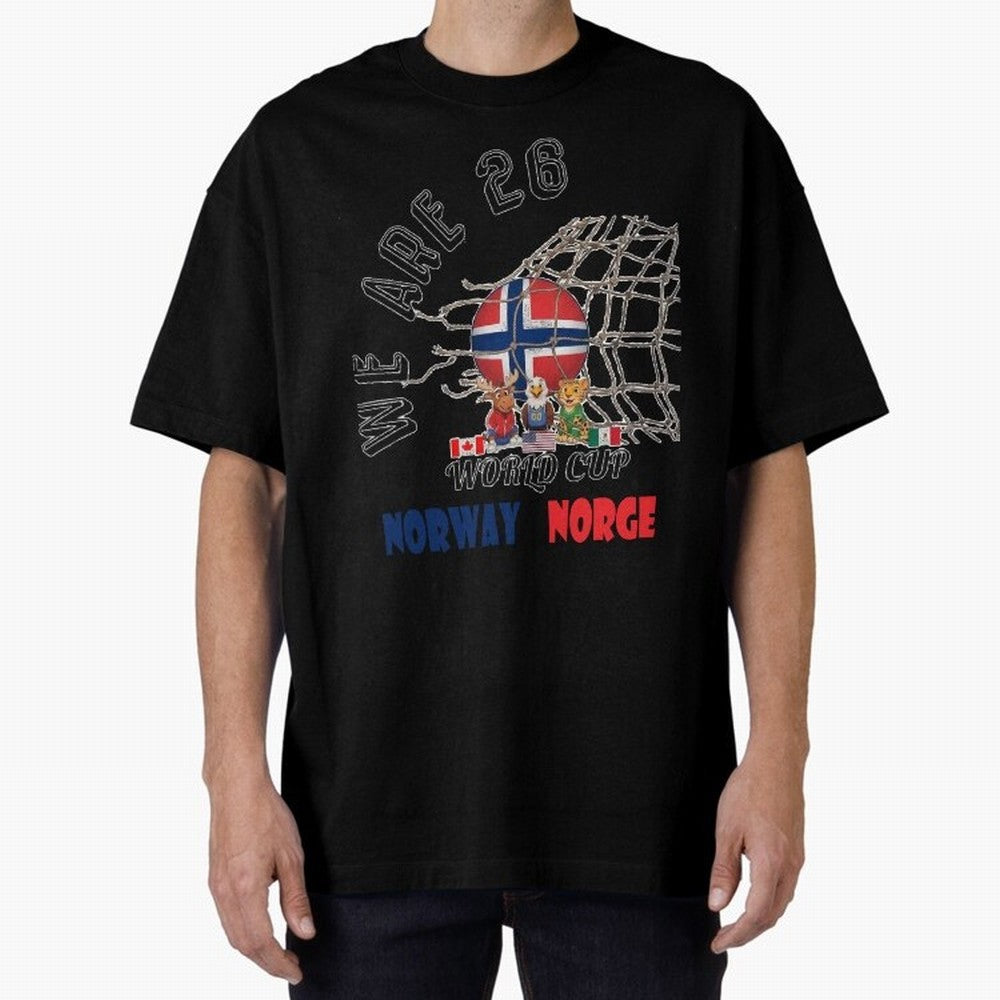 World cup 26 - Norway Classic T-Shirt Carry the Colors and Pride of FIFA World Cup 2026 USA Canada Mexico Connected to Mbappe and Neymar, Argentina Energy, Stadium Memories, Football Loyalty, International Chants and Championship Tradition; Perfect