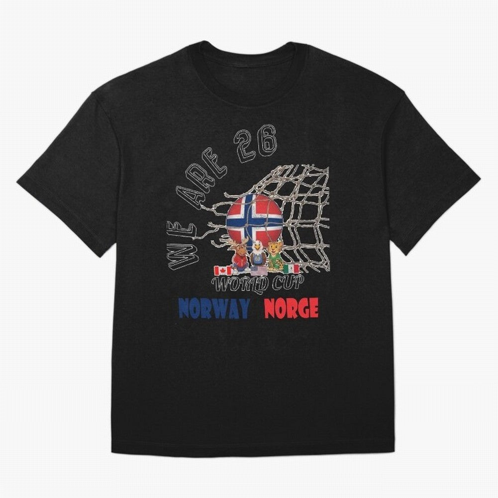World cup 26 - Norway Classic T-Shirt Carry the Colors and Pride of FIFA World Cup 2026 USA Canada Mexico Connected to Mbappe and Neymar, Argentina Energy, Stadium Memories, Football Loyalty, International Chants and Championship Tradition; Perfect