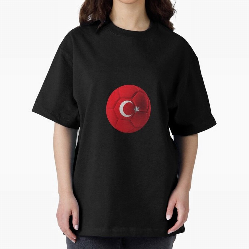 Turkey Football Classic T-Shirt Cheer for Global Football Passion for FIFA World Cup 2026 USA Canada Mexico, Centered on Messi, Neymar and Mbappe, Brazil, Portugal and Argentina, Retro Football Energy, Iconic Rivalries, Trophy Chase Drama and