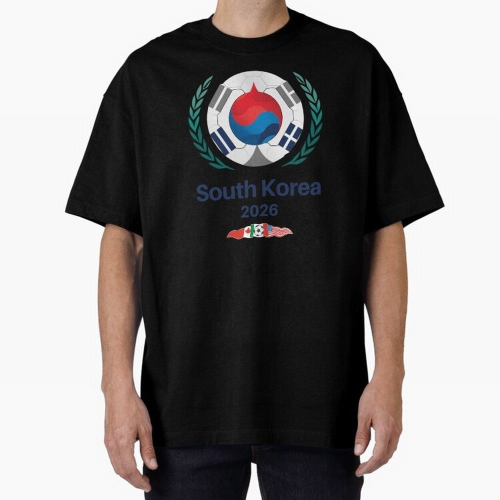 South Korea 2026 Classic T-Shirt Bring Bold Fan Energy to FIFA World Cup 2026 USA Canada Mexico for Fans of CR7 and Netherlands, Bringing Supporter Pride, Iconic Celebrations, Legendary Names and Global Match Day Energy; Ideal for Passionate Fans