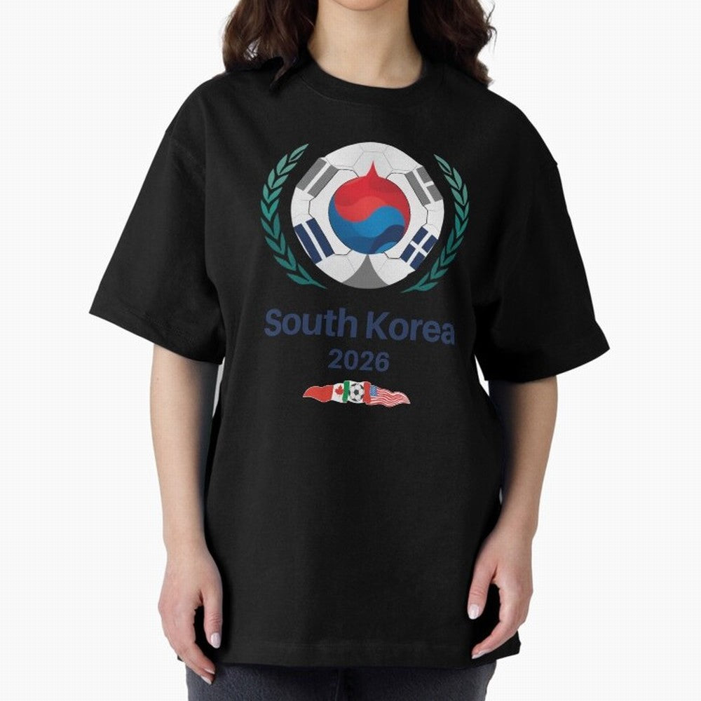 South Korea 2026 Classic T-Shirt Bring Bold Fan Energy to FIFA World Cup 2026 USA Canada Mexico for Fans of CR7 and Netherlands, Bringing Supporter Pride, Iconic Celebrations, Legendary Names and Global Match Day Energy; Ideal for Passionate Fans