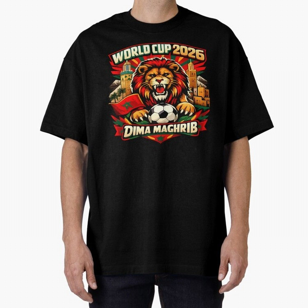 World Cup 2026, Dima Maghrib, June 13, 2026, We Are Morocco, Go Morocco, Morocco vs Brazil, Morocco World Cup 2026, World Morocco, Maghrib Classic T-Shirt Bring Legendary Rivalry Energy to Global Football Passion for FIFA World Cup 2026 Group