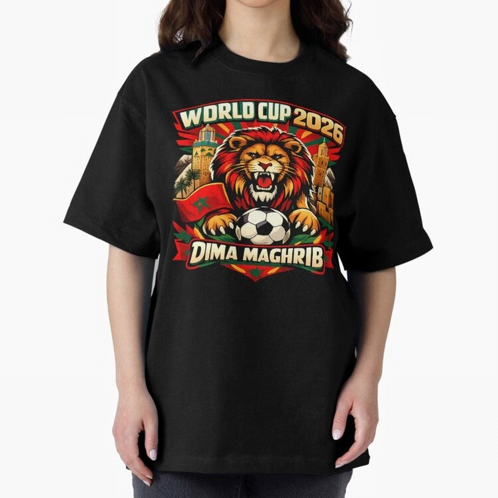 World Cup 2026, Dima Maghrib, June 13, 2026, We Are Morocco, Go Morocco, Morocco vs Brazil, Morocco World Cup 2026, World Morocco, Maghrib Classic T-Shirt Bring Legendary Rivalry Energy to Global Football Passion for FIFA World Cup 2026 Group