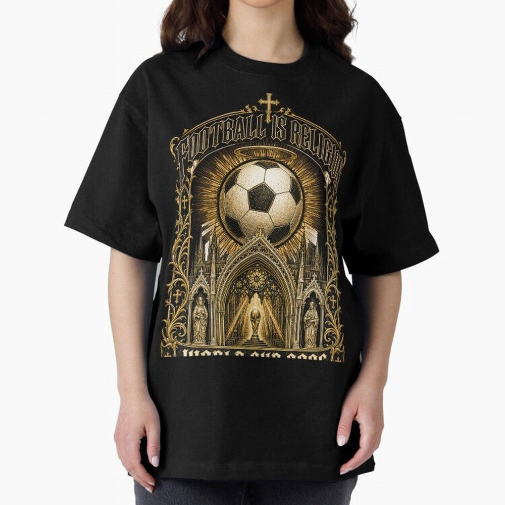 Football Is Religion World Cup 2026 Soccer T-Shirt Classic T-Shirt Remember FIFA World Cup 2026 Group Stage Spirit, Centered on France and Portugal, CR7, Stadium Memories, Football Loyalty, International Chants and Championship Tradition; Ideal for