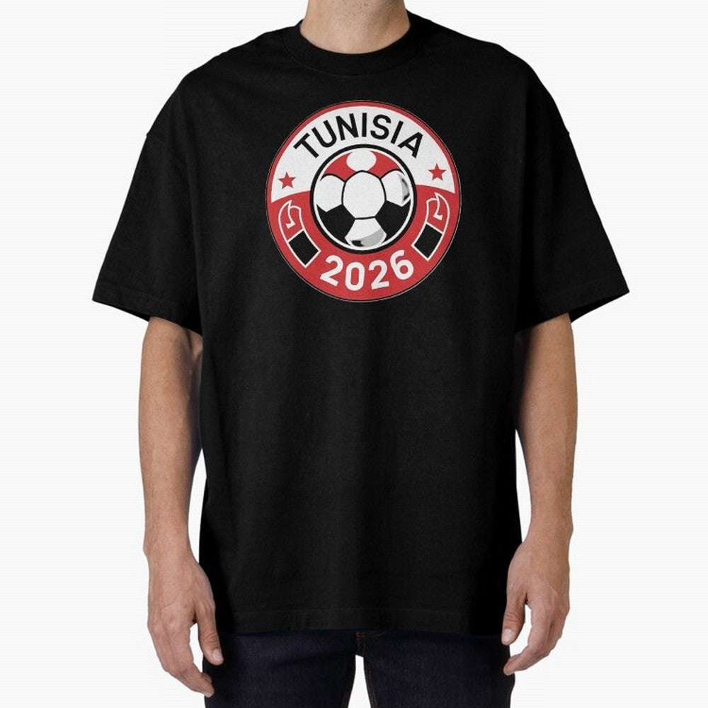Tunisia WC 2026 Classic T-Shirt Show Your Love for Global Football Passion for FIFA World Cup 2026 Group Stage, Driven by Messi, France, Football Festival Excitement, Trophy Ambitions, Country Rivalries and Star Player Buzz; Ideal for Fans Who