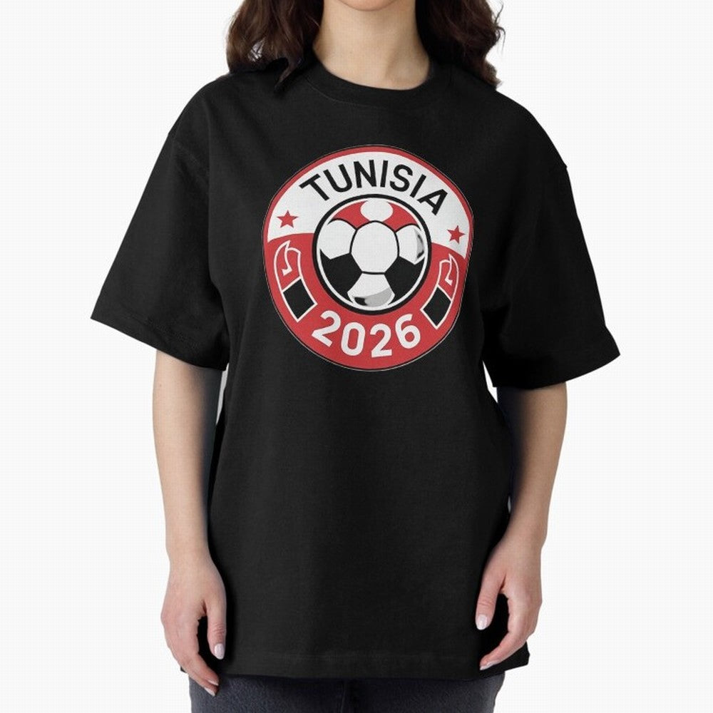 Tunisia WC 2026 Classic T-Shirt Show Your Love for Global Football Passion for FIFA World Cup 2026 Group Stage, Driven by Messi, France, Football Festival Excitement, Trophy Ambitions, Country Rivalries and Star Player Buzz; Ideal for Fans Who