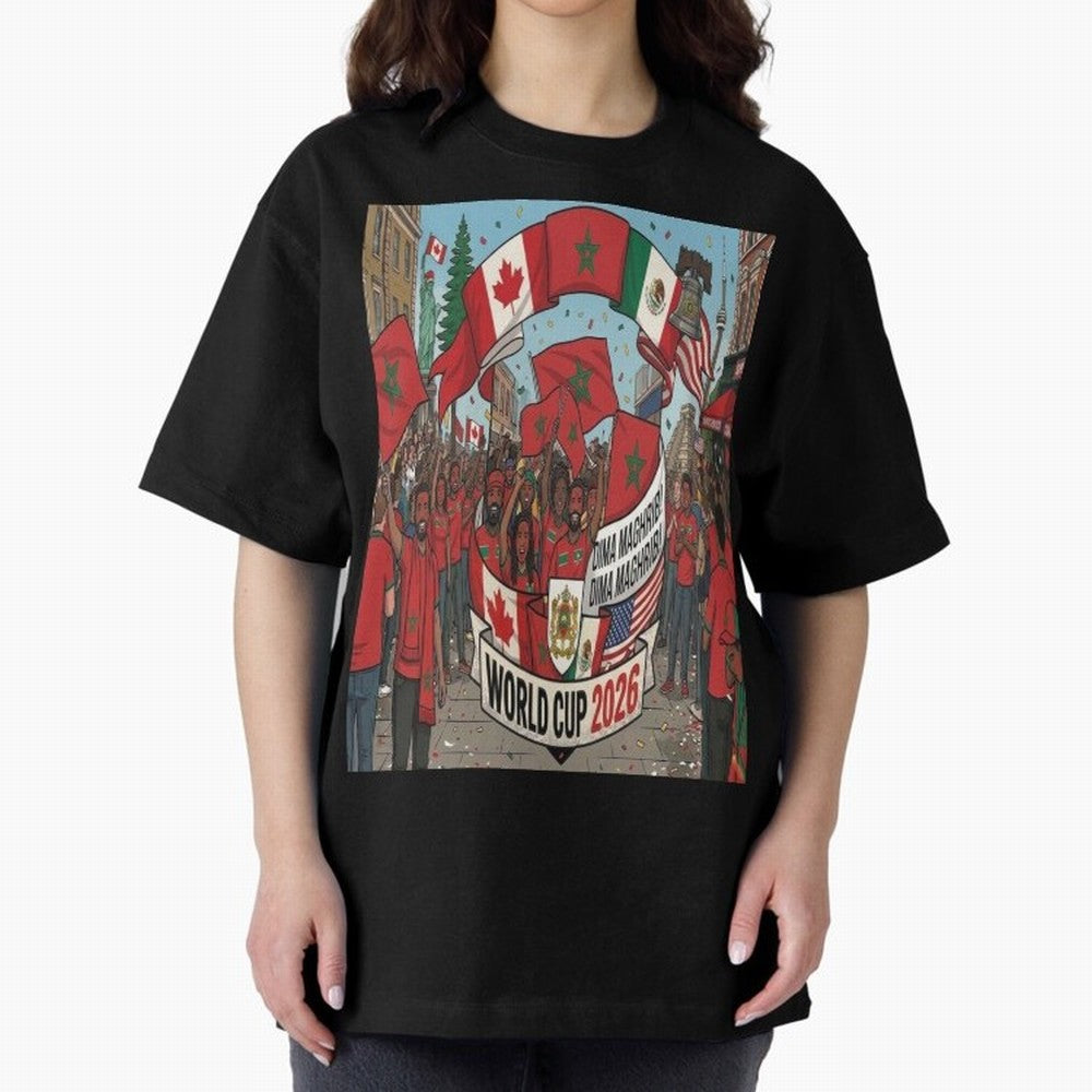 Morocco World Cup 2026 Classic T-Shirt Back the Journey through the FIFA World Cup 2026 USA Canada Mexico Journey through Mbappe and Neymar Highlights, Argentina Pride, Supporter Pride, Iconic Celebrations, Legendary Names and Global Match Day