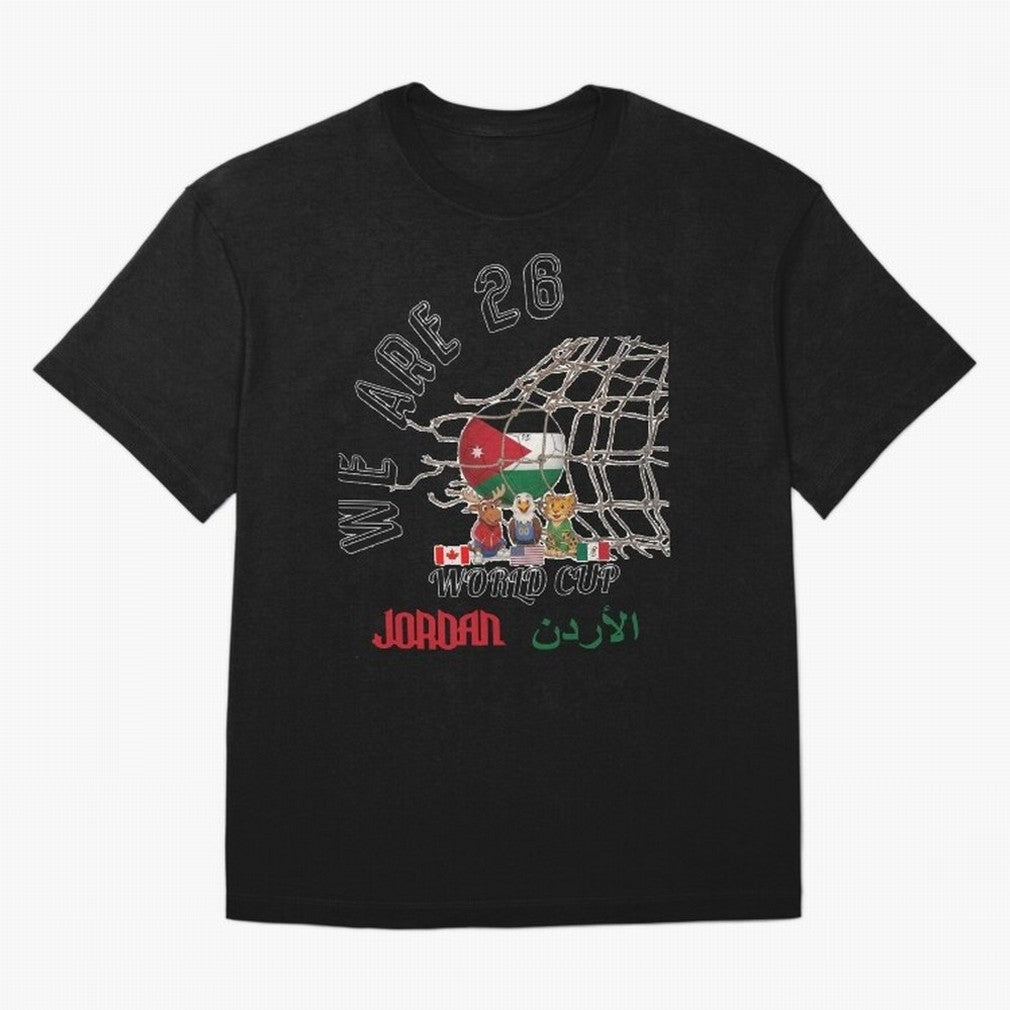 World cup 26 - Jordan Classic T-Shirt Cheer through Every Moment of FIFA World Cup 2026 USA Canada Mexico with Cristiano Ronaldo, England, France and Netherlands Energy, Stadium Chants, National Pride, Trophy Dreams and Unforgettable Football