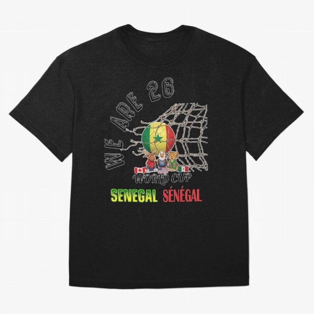 World cup 26 - Senegal Classic T-Shirt Celebrate Rivalries and Pride in FIFA World Cup 2026 USA Canada Mexico for Fans of Cristiano Ronaldo, Haaland and CR7 and Portugal, Spain and Germany, Bringing Football Festival Excitement, Trophy Ambitions,