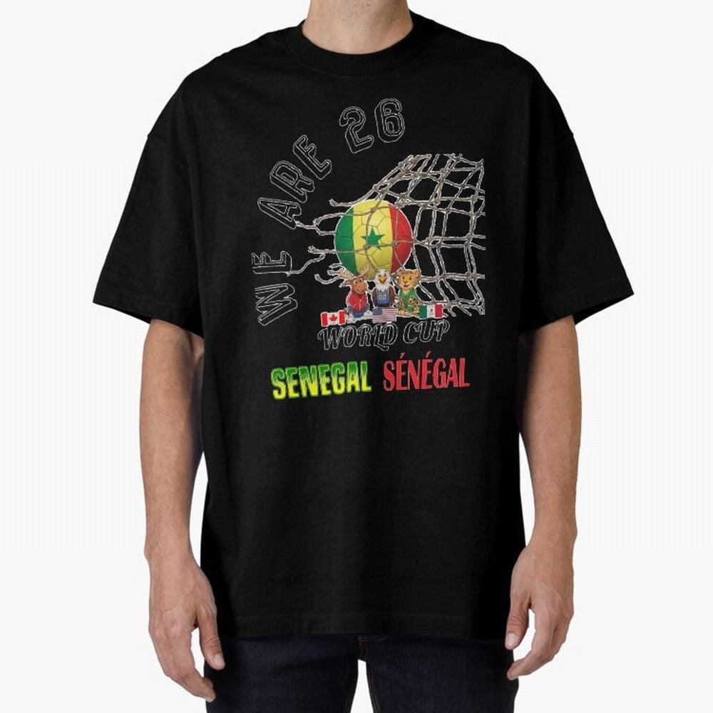 World cup 26 - Senegal Classic T-Shirt Celebrate Rivalries and Pride in FIFA World Cup 2026 USA Canada Mexico for Fans of Cristiano Ronaldo, Haaland and CR7 and Portugal, Spain and Germany, Bringing Football Festival Excitement, Trophy Ambitions,