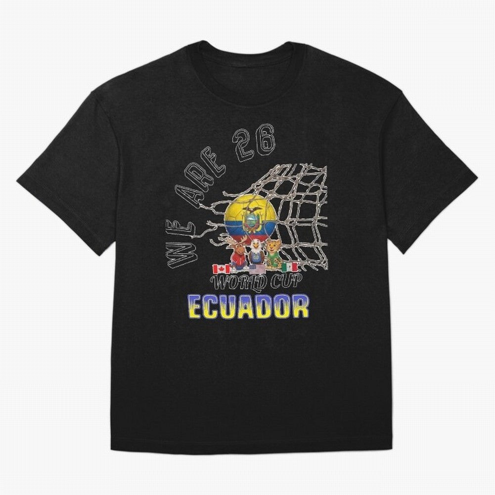 World cup 26 - Ecuador Classic T-Shirt Carry the Colors and Pride of FIFA World Cup 2026 Group Stage Spirit, Inspired by Portugal, Messi, CR7 and Mbappe, Classic Soccer Heritage, Championship Pressure, Fan Loyalty and International Pride; Made for