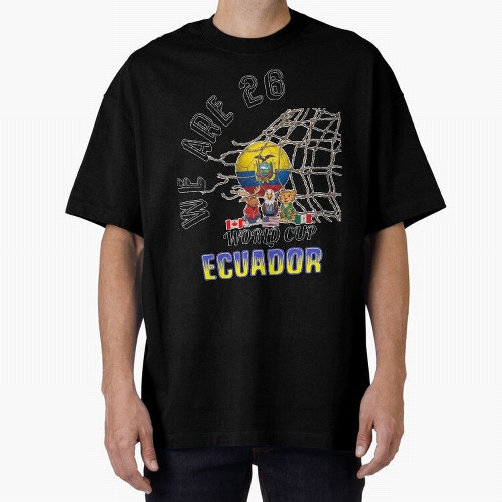 World cup 26 - Ecuador Classic T-Shirt Carry the Colors and Pride of FIFA World Cup 2026 Group Stage Spirit, Inspired by Portugal, Messi, CR7 and Mbappe, Classic Soccer Heritage, Championship Pressure, Fan Loyalty and International Pride; Made for