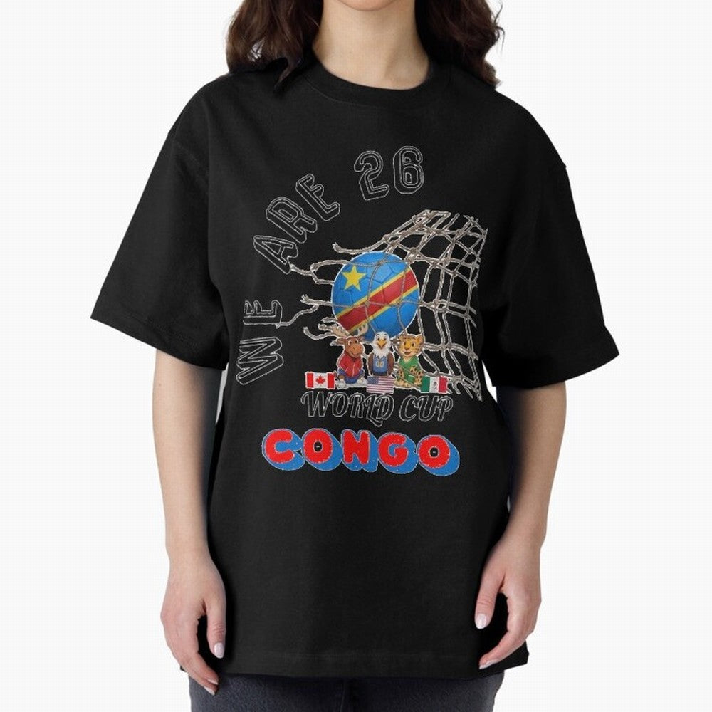 World cup 26 - Congo Classic T-Shirt Bring Bold Fan Energy to Global Football Passion for FIFA World Cup 2026 USA Canada Mexico, Made for Mbappe and Neymar, Spain, Classic Soccer Heritage, Championship Pressure, Fan Loyalty and International Pride;