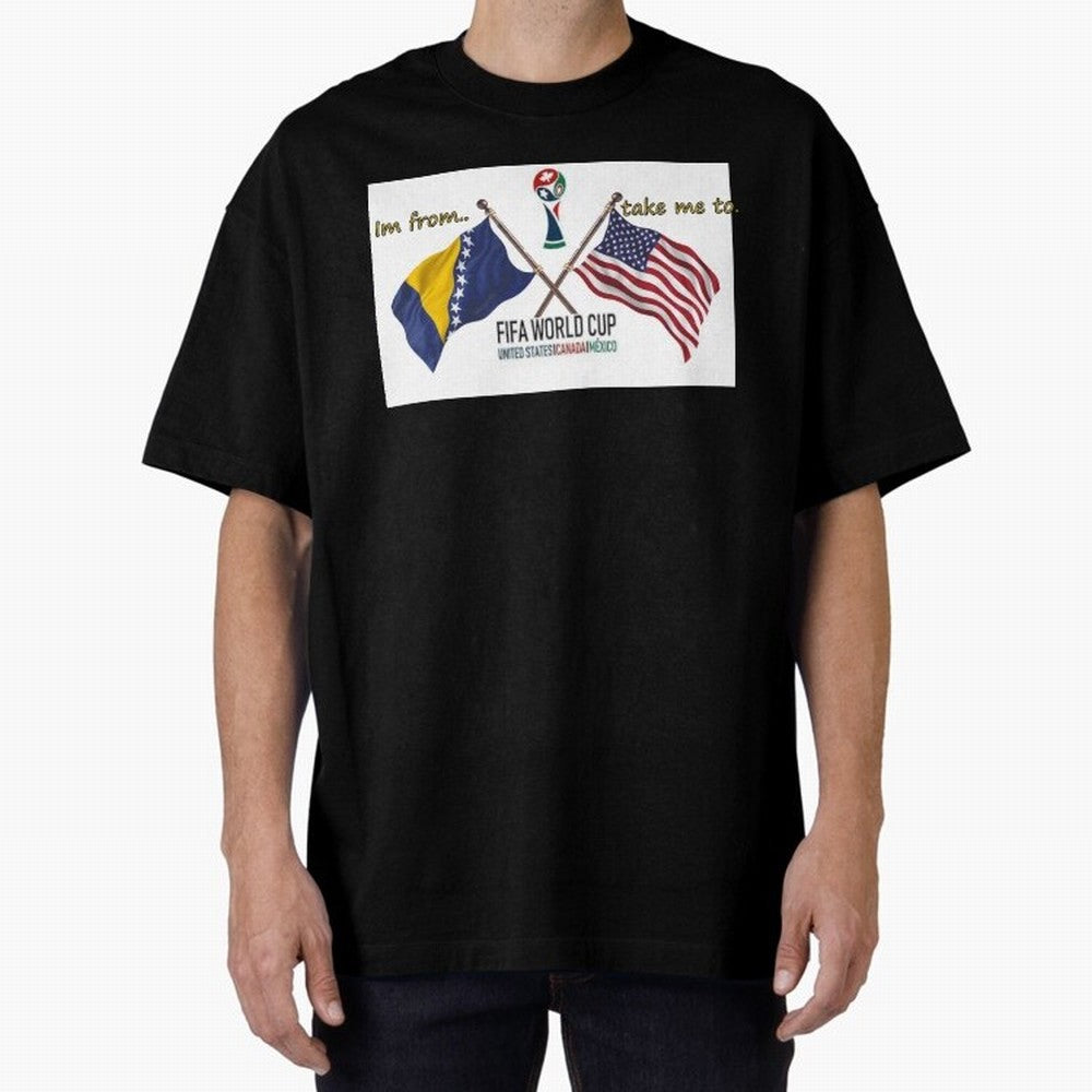 Bosnia and Herzegovina Classic T-Shirt Bring Bold Fan Energy to Match Day Hype around FIFA World Cup 2026, Neymar, Netherlands, Worldwide Fan Energy, Dramatic Goals, Stadium Lights and Championship Celebrations; Ideal for Passionate Fans Who Love