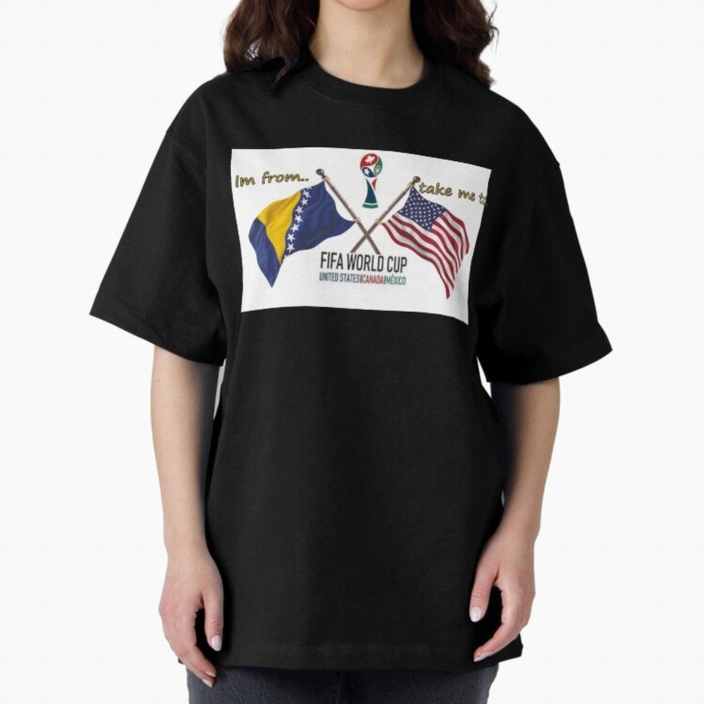 Bosnia and Herzegovina Classic T-Shirt Bring Bold Fan Energy to Match Day Hype around FIFA World Cup 2026, Neymar, Netherlands, Worldwide Fan Energy, Dramatic Goals, Stadium Lights and Championship Celebrations; Ideal for Passionate Fans Who Love