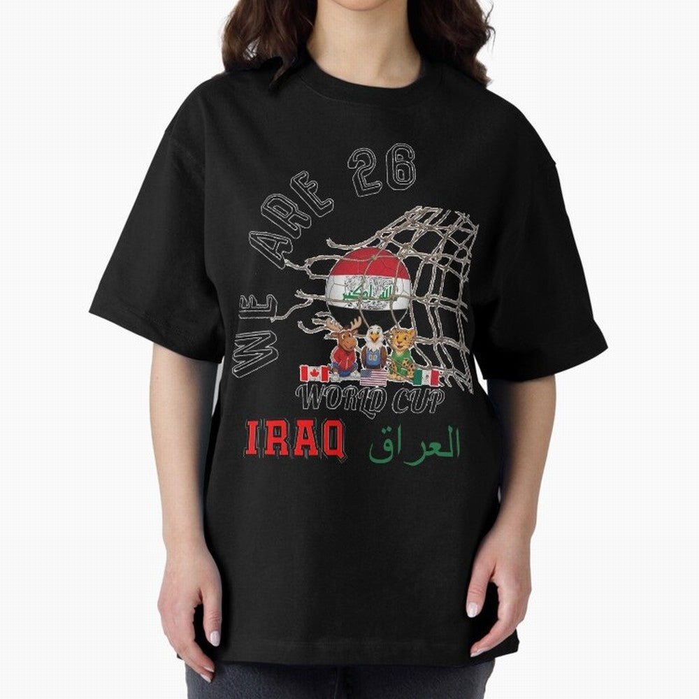 World cup 26 - Iraq Classic T-Shirt Turn Every Weekend Toward FIFA World Cup 2026 Group Stage Featuring CR7, Argentina and Brazil Energy, Football History, Final Match Energy, Crowd Noise and Once in a Lifetime Moments; Perfect for People Who Love