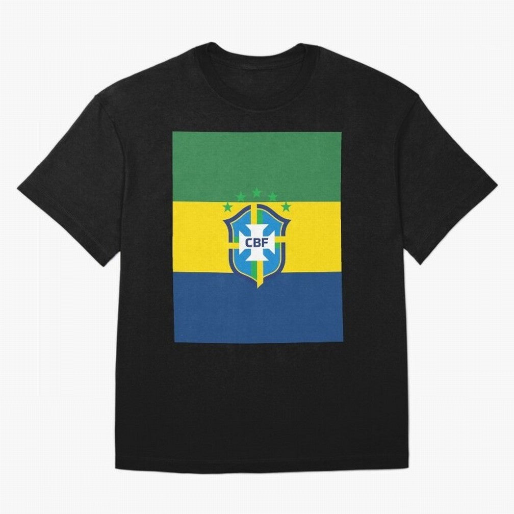 Brazil | 2026 World Cup Fan Apparel Classic T-Shirt Turn Up for FIFA World Cup 2026 USA Canada Mexico for Fans of Neymar, Haaland and Cristiano Ronaldo and Argentina and Brazil, Bringing Classic Soccer Heritage, Championship Pressure, Fan Loyalty