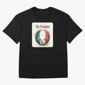Go France Soccer Ball Flag | French Football Fan Graphic Tee Classic T-Shirt Celebrate the FIFA World Cup 2026 Journey through Cristiano Ronaldo, Haaland and CR7 Highlights, England, France and Netherlands Pride, Retro Football Energy, Iconic