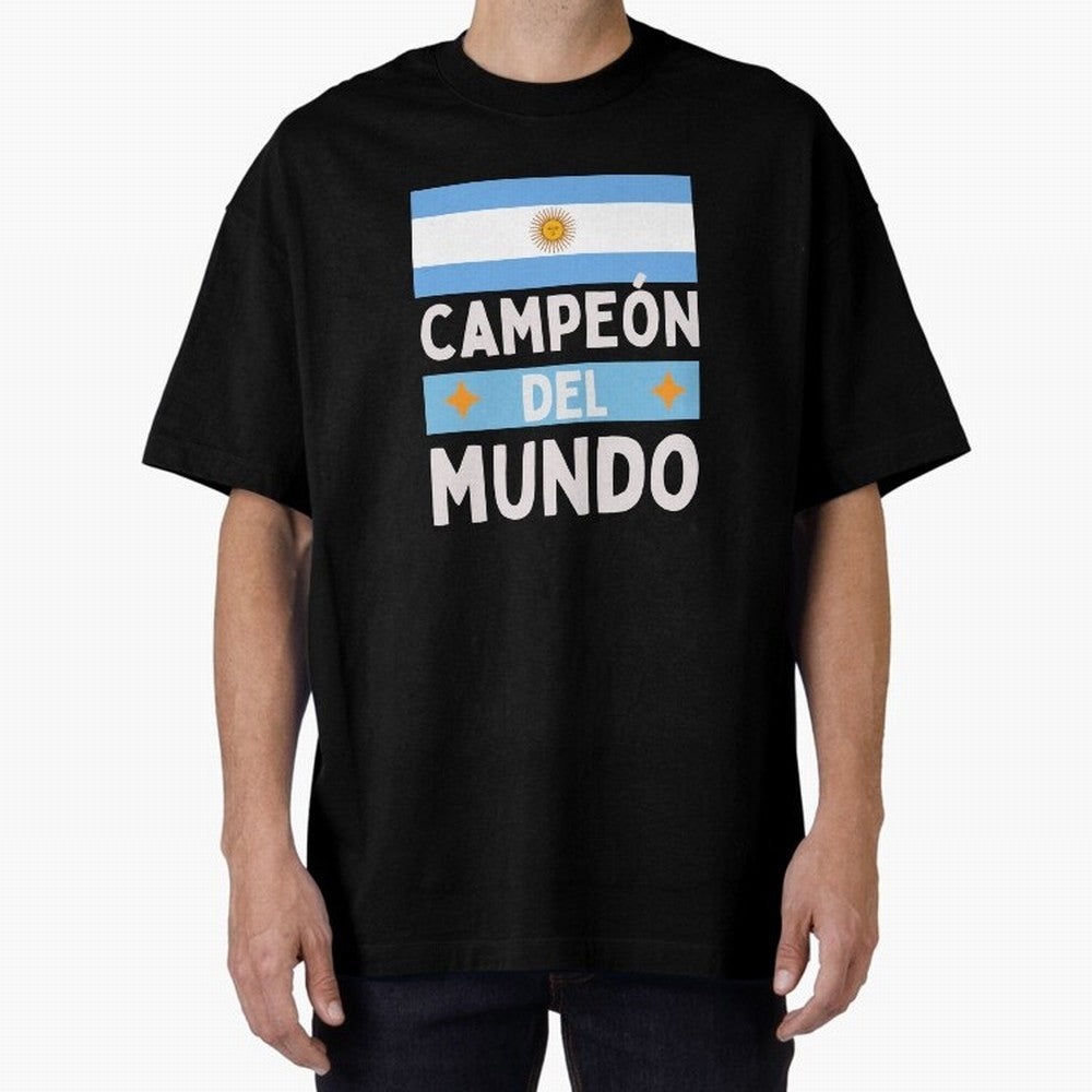 Argentina Campe¨®n del Mundo Classic T-Shirt Join the Countdown to Global Football Passion for FIFA World Cup 2026 Group Stage, with Messi and Cristiano Ronaldo, England, Stadium Chants, National Pride, Trophy Dreams and Unforgettable Football