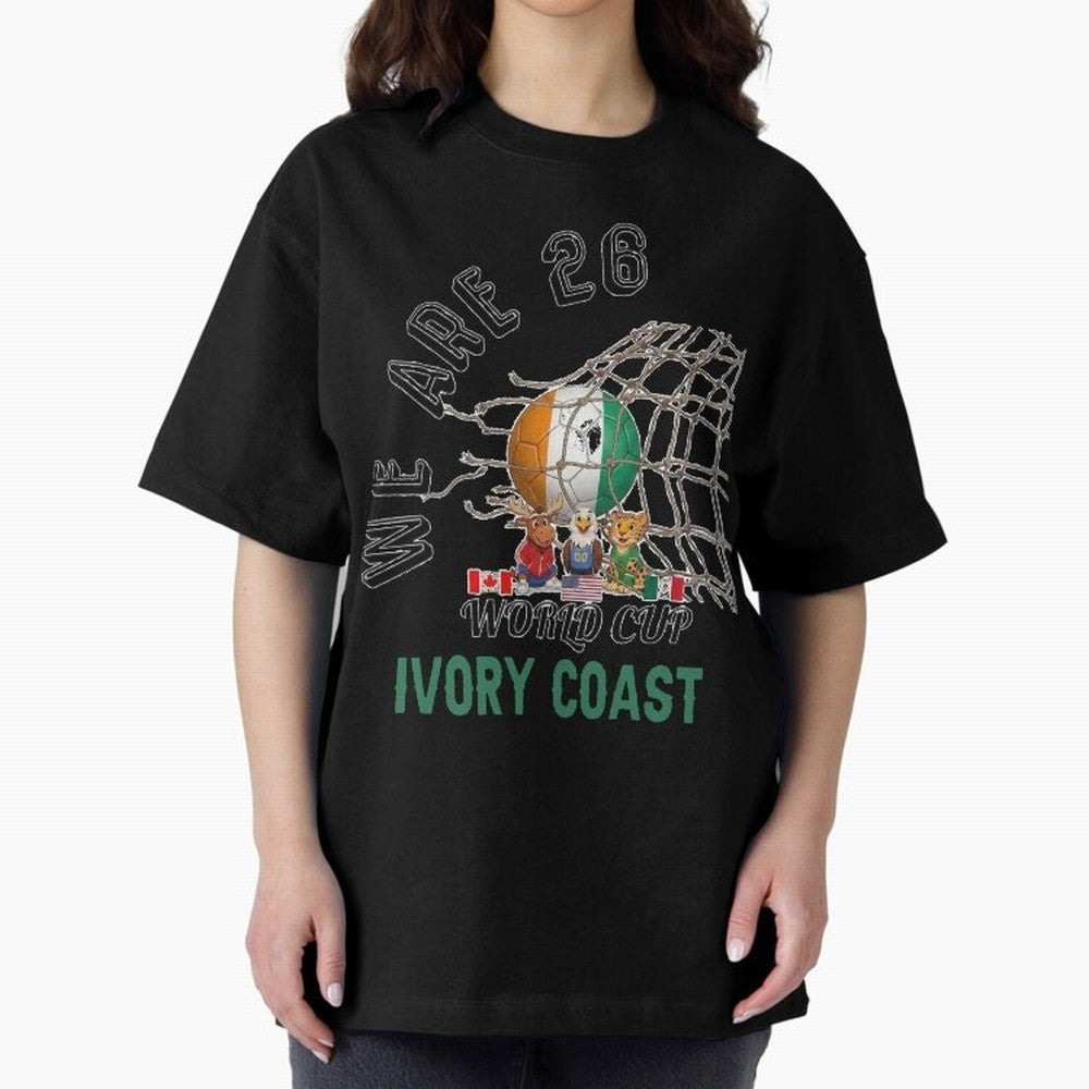 World cup 26 - Ivory Coast Classic T-Shirt Carry National Pride through FIFA World Cup 2026 Group Stage Spirit, Capturing Argentina, Mbappe and Neymar, Retro Football Energy, Iconic Rivalries, Trophy Chase Drama and Stadium Atmosphere; Built for