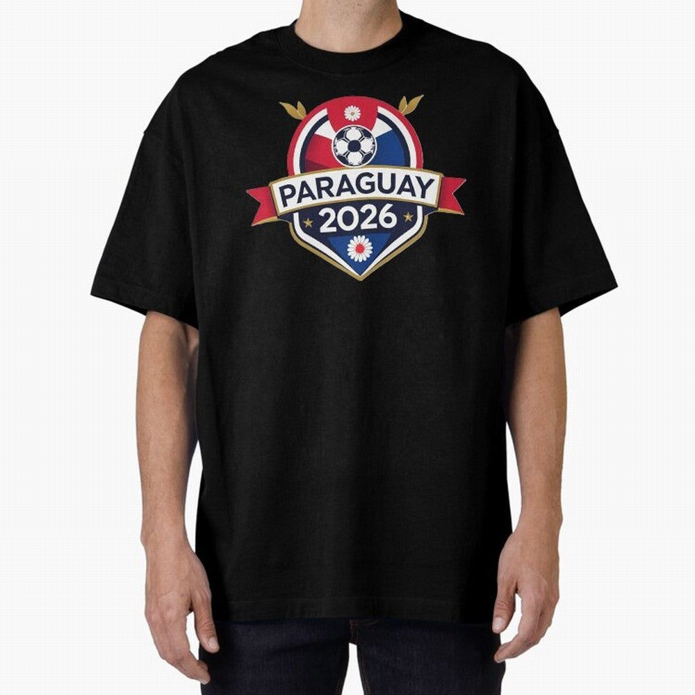 Paraguay WC2026 Classic T-Shirt Create the FIFA World Cup 2026 Group Stage Journey through CR7 and Messi Highlights, France Pride, Champion Mindset, Group Stage Buzz, Knockout Tension and Passionate Fan Culture; Perfect for Fans, Collectors, Family